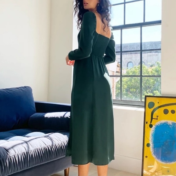 Aritzia Wilfred Corfu Midi Dress - Picture 2 of 12